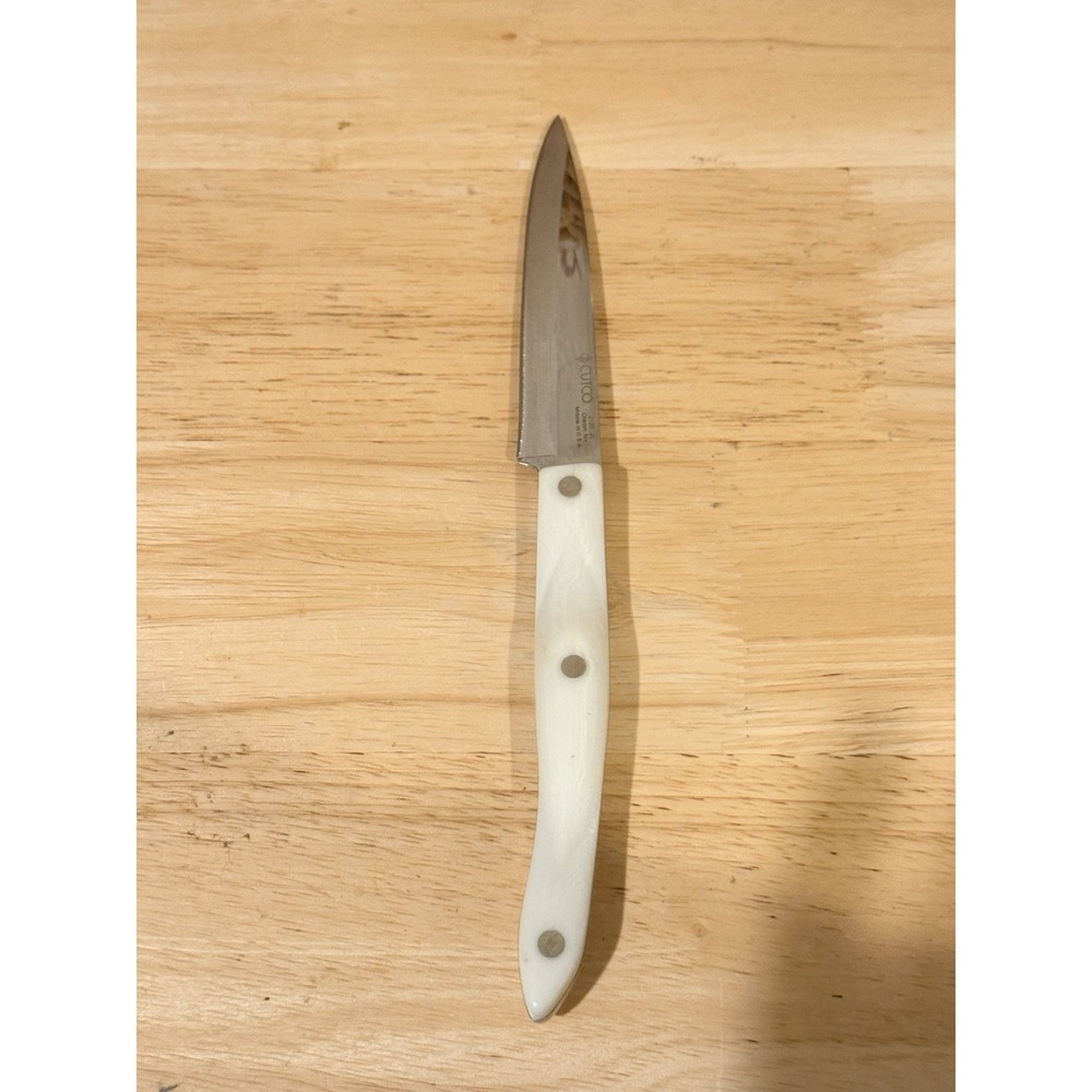 Cutco Pearl White 2120 KS Paring Knife Fine Edge USA Made